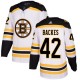 Dámské Dresy Boston Bruins David Backes 42 Bílá Authentic