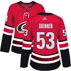 Dámské Dresy Carolina Hurricanes Jeff Skinner 53 Červená Authentic
