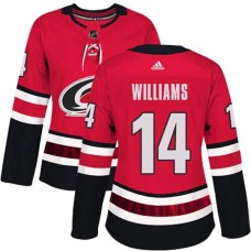 Dámské Dresy Carolina Hurricanes Justin Williams 14 Červená Authentic