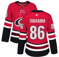 Dámské Dresy Carolina Hurricanes Teuvo Teravainen 86 Červená Authentic