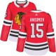 Dámské Dresy Chicago Blackhawks Artem Anisimov 15 Červená Authentic