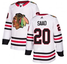 Dámské Dresy Chicago Blackhawks Brandon Saad 20 Bílá Authentic