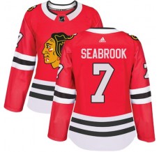 Dámské Dresy Chicago Blackhawks Brent Seabrook 7 Červená Authentic