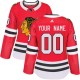 Dámské Dresy Chicago Blackhawks Customized Červená Authentic