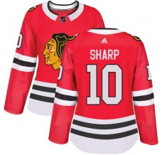 Dámské Dresy Chicago Blackhawks Patrick Sharp 10 Červená Authentic