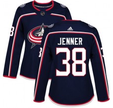 Dámské Dresy Columbus Blue Jackets Boone Jenner 38 Navy Authentic