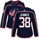 Dámské Dresy Columbus Blue Jackets Boone Jenner 38 Navy Authentic