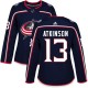 Dámské Dresy Columbus Blue Jackets Cam Atkinson 13 Navy Authentic