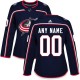 Dámské Dresy Columbus Blue Jackets Customized Navy Authentic