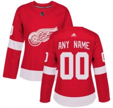 Dámské Dresy Detroit Red Wings Customized Červená Authentic