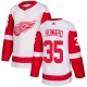 Dámské Dresy Detroit Red Wings Jimmy Howard 35 Bílá Authentic