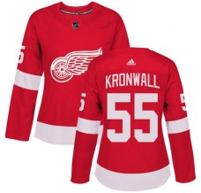 Dámské Dresy Detroit Red Wings Niklas Kronwall 55 Červená Authentic