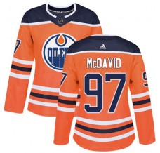 Dámské Dresy Edmonton Oilers Connor McDavid 97 Oranžová Authentic