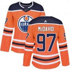 Dámské Dresy Edmonton Oilers Connor McDavid 97 Oranžová Authentic