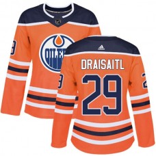Dámské Dresy Edmonton Oilers Leon Draisaitl 29 Oranžová Authentic