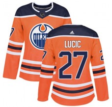 Dámské Dresy Edmonton Oilers Milan Lucic 27 Oranžová Authentic