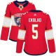 Dámské Dresy Florida Panthers Aaron Ekblad 5 Červená Authentic