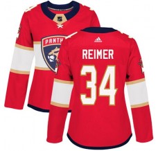 Dámské Dresy Florida Panthers James Reimer 34 Červená Authentic