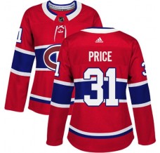 Dámské Dresy Montreal Canadiens Carey Price 31 Červená Authentic
