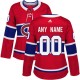 Dámské Dresy Montreal Canadiens Customized Červená Authentic