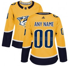 Dámské Dresy Nashville Predators Customized Zlatá Authentic