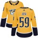 Dámské Dresy Nashville Predators Roman Josi 59 Zlatá Authentic