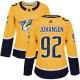 Dámské Dresy Nashville Predators Ryan Johansen 92 Zlatá Authentic