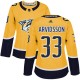 Dámské Dresy Nashville Predators Viktor Arvidsson 33 Zlatá Authentic