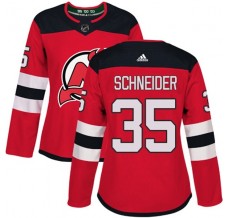 Dámské Dresy New Jersey Devils Cory Schneider 35 Červená Authentic