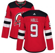 Dámské Dresy New Jersey Devils Taylor Hall 9 Červená Authentic