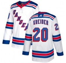 Dámské Dresy New York Rangers Chris Kreider 20 Bílá Authentic