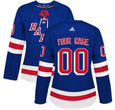 Dámské Dresy New York Rangers Customized Modrá Authentic
