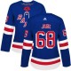 Dámské Dresy New York Rangers Jaromir Jagr 68 Modrá Authentic