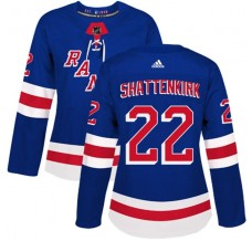 Dámské Dresy New York Rangers Kevin Shattenkirk 22 Modrá Authentic