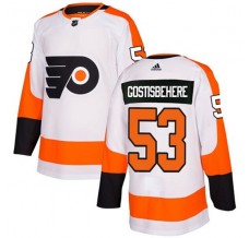 Dámské Dresy Philadelphia Flyers Shayne Gostisbehere 53 Bílá Authentic