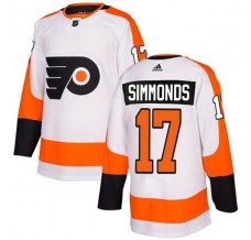 Dámské Dresy Philadelphia Flyers Wayne Simmonds 17 Bílá Authentic