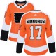 Dámské Dresy Philadelphia Flyers Wayne Simmonds 17 Oranžová Authentic