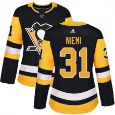 Dámské Dresy Pittsburgh Penguins Antti Niemi 31 Černá Authentic