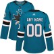 Dámské Dresy San Jose Sharks Customized Teal Authentic