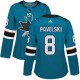 Dámské Dresy San Jose Sharks Joe Pavelski 8 Teal Authentic