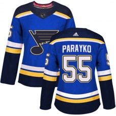 Dámské Dresy St. Louis Blues Colton Parayko 55 Modrá Authentic
