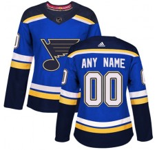Dámské Dresy St. Louis Blues Customized Modrá Authentic