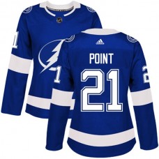 Dámské Dresy Tampa Bay Lightning Brayden Point 21 Modrá Authentic