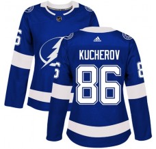 Dámské Dresy Tampa Bay Lightning Nikita Kucherov 86 Modrá Authentic