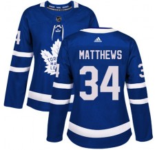 Dámské Dresy Toronto Maple Leafs Auston Matthews 34 Modrá Authentic