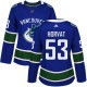 Dámské Dresy Vancouver Canucks Bo Horvat 53 Modrá Authentic