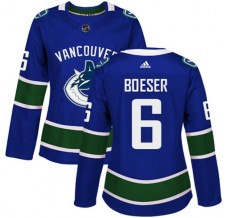 Dámské Dresy Vancouver Canucks Brock Boeser 6 Modrá Authentic