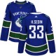 Dámské Dresy Vancouver Canucks Henrik Sedin 33 Modrá Authentic