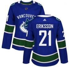 Dámské Dresy Vancouver Canucks Loui Eriksson 21 Modrá Authentic