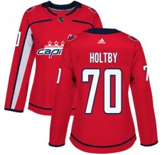 Dámské Dresy Washington Capitals Braden Holtby 70 Červená Authentic
